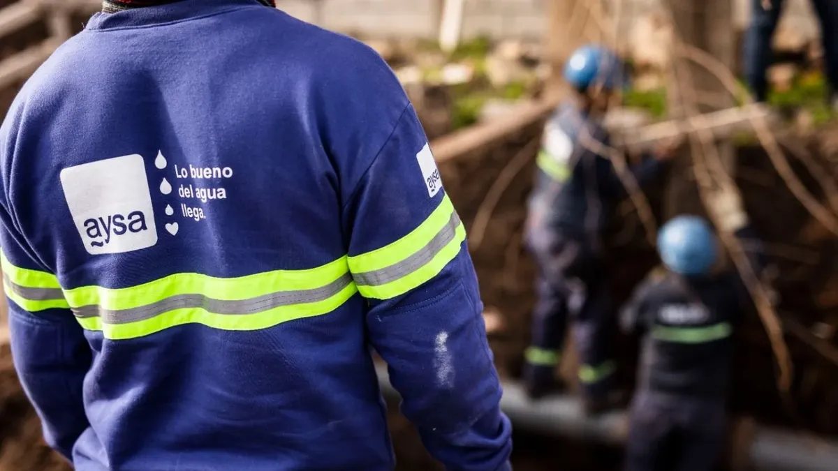 Calle de un barrio cerrado del Gran Buenos Aires con viviendas, jardines y una caja de medidor de agua.
